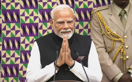 PM Modi addresses Ghana Parliament, says ‘progress cannot come without giving voice to Global South’: Top quotes