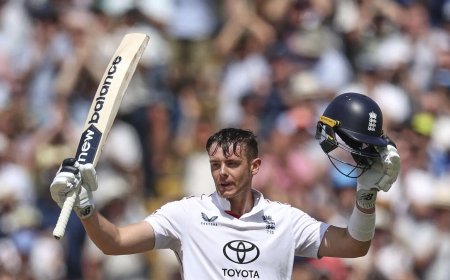 Jamie Smith betters captain Ben Stokes' record, becomes first England batter to...