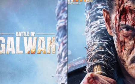 Salman's fierce look from his next 'Battle of Galwan' out