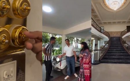 House of gold: Indore contractor’s 24-carat gold-plated villa draws fire online; triggers misuse of funds debate