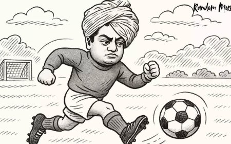 Random Musing: Why Swami Vivekananda batted for football