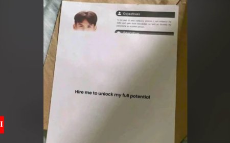 ‘Hire me to unlock full potential’: Half-printed resume goes viral for bold twist; Reddit users debate - clever stunt or printer fail?