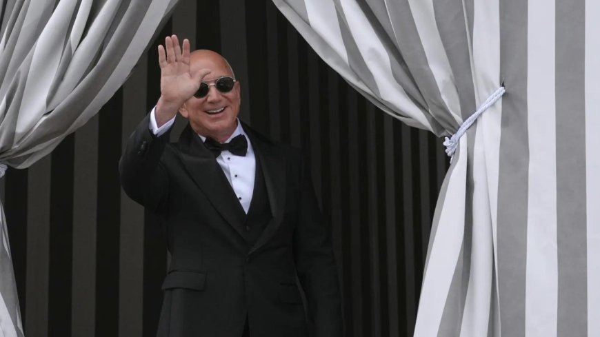 Jeff Bezos sells 3.3 million Amazon shares; nets $736.7 million amid wedding fanfare