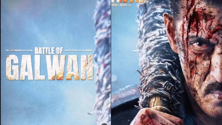 Salman's fierce look from his next 'Battle of Galwan' out