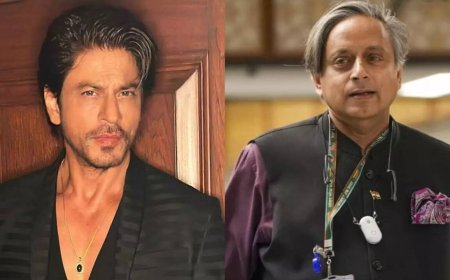 SRK replies to Shashi Tharoor with his signature wit