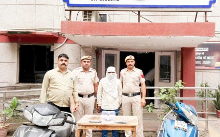 AUTO-LIFTER ARRESTED ALONGWITH  STOLEN TWO-WHEELERS &  MOBILES RECOVERED BY THE TEAM PS UTTAM NAGAR, DWARKA DISTRICT.