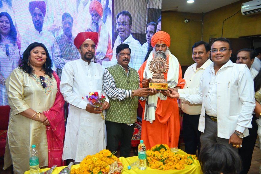 प्रेस क्लब इंदौर में NMF न्यूज़ चैनल के 5 वर्ष पूर्ण होने पर भव्य सम्मान समारोह आयोजित