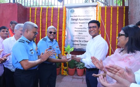 NDMC Declares Sangli Apartments as Eighth ‘Anupam Colony’ Under Zero-Waste Initiative