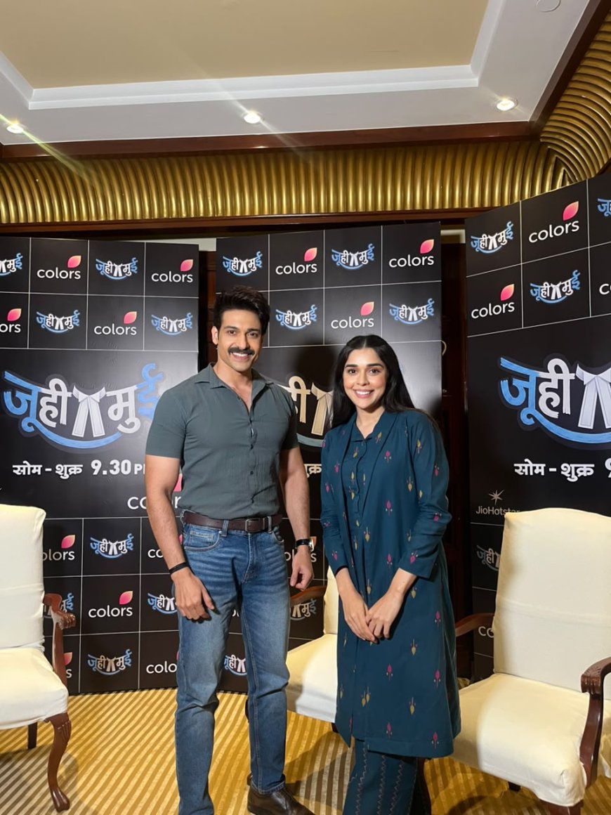COLORS' 'Juhi Mui' Spreads Warmth in Delhi as Eisha Singh and Vijayendra Kumeria Celebrate the Show's Delhi Connection